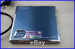 Panasonic SL-J910 MP3/CD Player Removable CD Player Rare