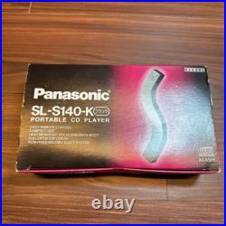 Panasonic SL-S140-K CD Player 2461 Brand new, unused From Japan