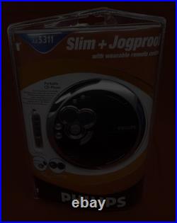 Philips Portable CD Player AX5311/17 Slim + Jog Proof Neckband Earphones W Cont