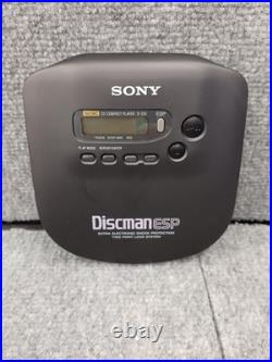 Portable CD Player Model No. D 335 SONY