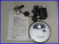 Portable CD Player Model No. D E660 SONY