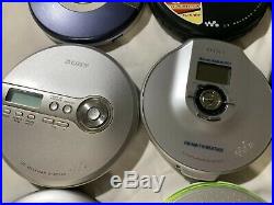 Portable CD Players Lot Of 10 Sold As Is Sony / Panasonic / Bose