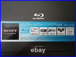 Portable Sony BDP-SX910 Wide Screen Blu-ray Disc DVD CD Player READ