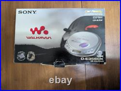 RARE & Boxed Sony D-E356CK Ready CD Walkman Discman MINT Condition Throughout