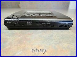 RARE SONY D-303 Discman Portable CD Player + Original BOX Packaging CASE NICE
