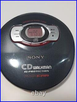 RARE SONY D-MJ95 G. Protection PORTABLE CAR CD PLAYER Discman +CD+headset Works