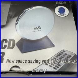 RARE SONY D-VE45 Vintage Portable Video CD Player & Discman Open Box, Good As NEW