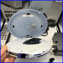 RARE SONY D-VE45 Vintage Portable Video CD Player & Discman Open Box, Good As NEW