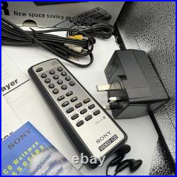 RARE SONY D-VE45 Vintage Portable Video CD Player & Discman Open Box, Good As NEW