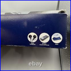 RARE SONY D-VE45 Vintage Portable Video CD Player & Discman Open Box, Good As NEW