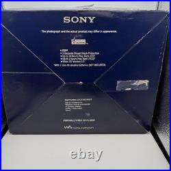 RARE SONY D-VE45 Vintage Portable Video CD Player & Discman Open Box, Good As NEW