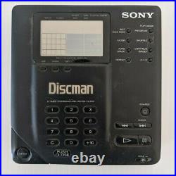 RARE SONY Discman D-350 D-35 Mega Bass Personal CD Player READ PARTS ONLY