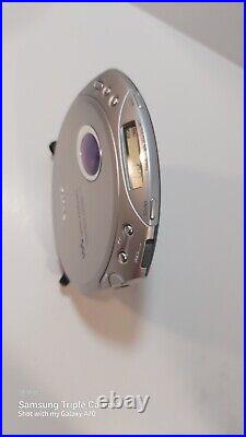 RARE SONY Walkman D-E351 ESP MAX CD-R/RW Portable CD Player. With Accessories