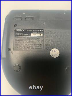 RARE Sony D-E705 With Remote, Felt Bag