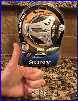 RARE Sony D-SJ15 Sports G-Protection Portable CD Walkman Disc Player NIB