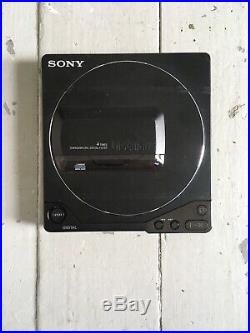 RARE Sony Discman D-25 Vintage Portable CD Player Looks Near Mint