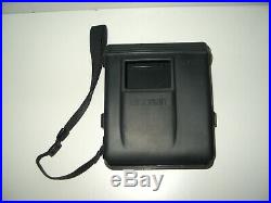 RARE Vintage Metal SONY D-35 DISCMAN Case-Manual-Battery Pack-Box Made In Japan