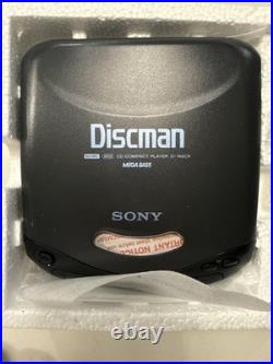 RARE Vintage Sony DiscMan Portable CD Player Mega Bass Car Kit D-142CK NEW