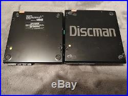 RARE Vtg DISCMAN D-10 50MKII CD Player 80s PARTS/REPAIR Made in Japan vintage