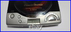 RARETestedSony Portable Video CD Discman D-V8000SPECIAL VISUAL EFFECTS