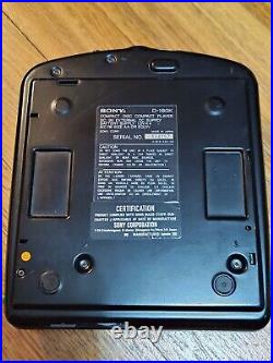 RAREVintage Sony D-180K Car Discman Dual Damper Anti-Shock Mechanism CD Player