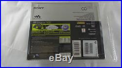 Rare Collectors New Factory Sealed Sony MP3/ATRAC CD Walkman Blue (D-NE319/LC)