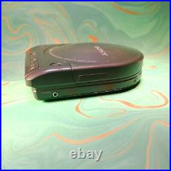 Rare Retro Sony Discman Digital D-600/ D-160 Car CD Player Fully Working