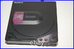 Rare SONY DISCMAN D-15 Personal CD Player For Parts / Not Working (A)