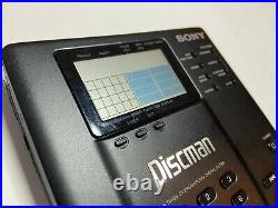 Rare SONY Discman D-350 D-35 Mega Bass Personal CD Compact Player AS IS Read