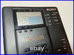Rare SONY Discman D-350 D-35 Mega Bass Personal CD Compact Player AS IS Read