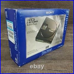 Rare SONY Discman D-99 1bit DAC Mega Bass with BOX Personal CD Compact Player