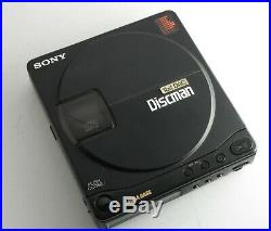 Rare Sony D-99 D99 portable CD player discman Vintage Collectible not tested