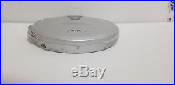 Rare Sony D-EJ01 CD Walkman Discman D EJ01 with Adapter Tested Works See Details