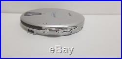 Rare Sony D-EJ01 CD Walkman Discman D EJ01 with Adapter Tested Works See Details