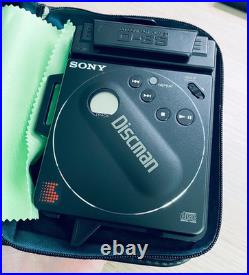 Rare Sony Discman D-88 Portable CD Player Walkman Full Metal Near Mint