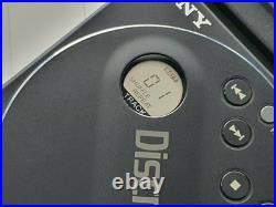Rare Sony Discman D-88 Portable CD Player Walkman Full Metal Near Mint