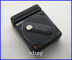 Rare Sony Discman D-88 Portable CD Player Walkman Full Metal Near Mint