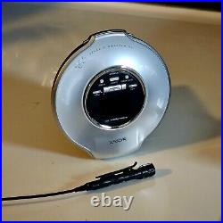 Rare Sony Walkman CD Player NE520 MP3 D-NE520 LCD+Remote Control