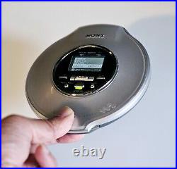 Rare Sony Walkman CD Player NE520 MP3 D-NE520 LCD+Remote Control