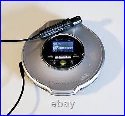 Rare Sony Walkman CD Player NE520 MP3 D-NE520 LCD+Remote Control