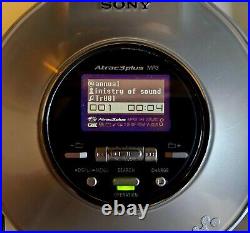 Rare Sony Walkman CD Player NE520 MP3 D-NE520 LCD+Remote Control