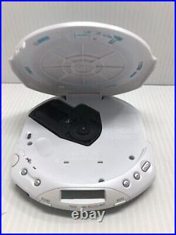 Rare Sony Walkman D-EQ550 Portable Personal CD Player Flowers Works Great