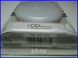 Rare Still Sealed Sony CD Walkman D-ej001 White Carded Portable Player Headphone