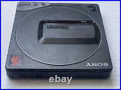 Rare Vintage Sony Discman D-250 Personal CD player Walkman Full Metal Body
