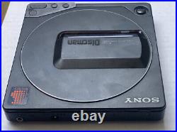 Rare Vintage Sony Discman D-250 Personal CD player Walkman Full Metal Body