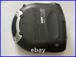 Retro Sony Blue Sport Discman Portable CD Player (D-ES55) RARE COLOURING