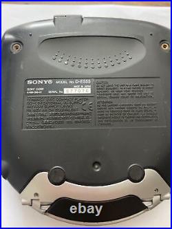 Retro Sony Blue Sport Discman Portable CD Player (D-ES55) RARE COLOURING