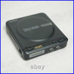 Retro Sony Discman D-22 Mega Bass Personal Portable Cd Player Tested And Working