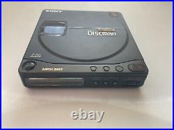 SONY 1bit DAC Discman D-99 Vintage Portable CD Player Walkman Full Metal Body