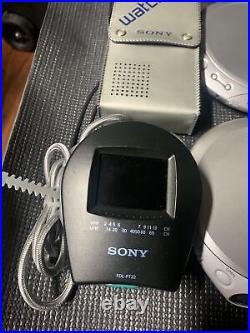 SONY AUDIO & VIDEO Portables LOT OF 9 PREOWNED Tested & Working Free 24 AA Batt